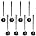 Pack of 8, Stainless Steel Espresso Spoons, findTop Mini Teaspoons Set for Coffee British Tea Dessert Cake Ice Cream Cappuccino, 5.3 Inch