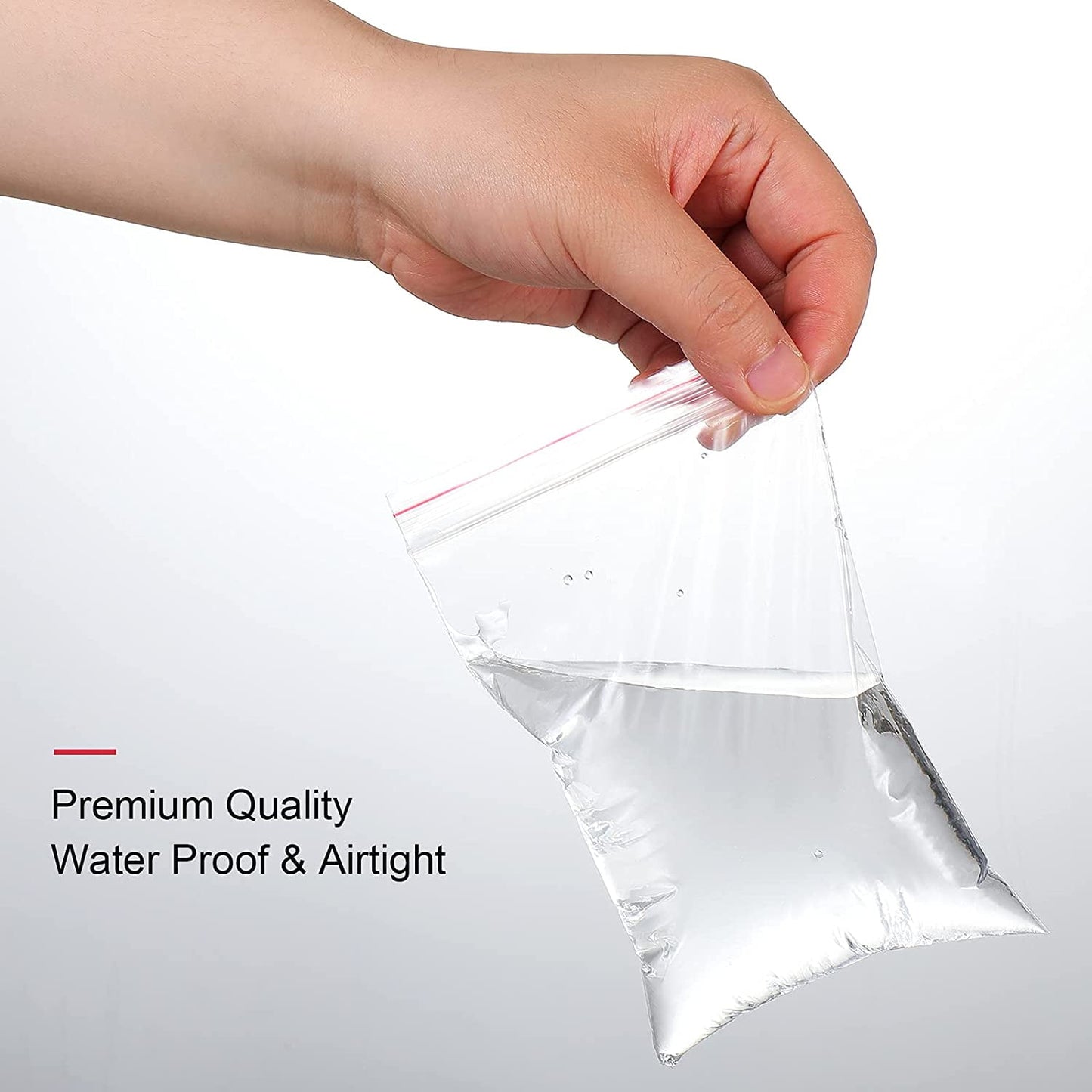 800 Pieces Small Ziplock Bags Clear Jewelry Bags, 4 Assorted Sizes, 1.6 x 2.4/2 x 3/2.5 x 3/2.5 x 3.5/3 x 4/4 x 6 Inch, Resealable Mini Zipl