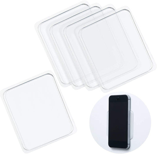 15 Pieces Sticky Gel Pads Silicone Sticky Pads Sticky Gripping Pads Anti-Slip Pads for Car Cell-Phone Office